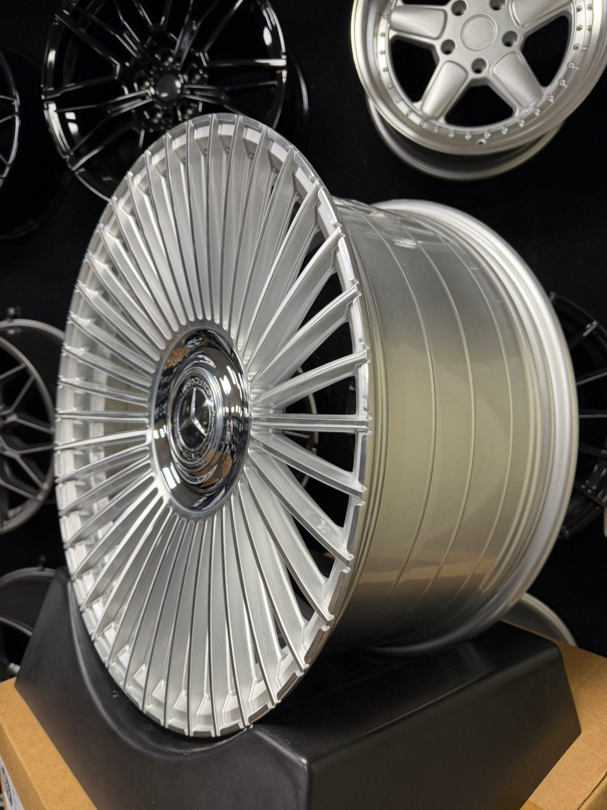 21 inch velgen voor Mercedes AMG MAYBACH look 5x112 S klasse, Velg(en), Nieuw, Personenwagen, 21 inch