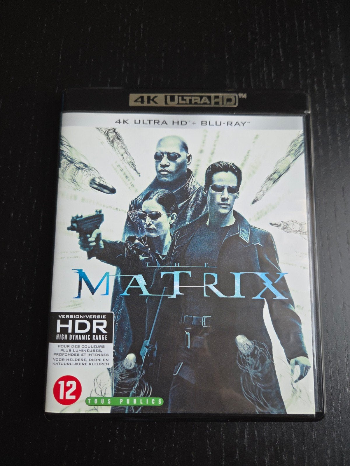 The Matrix 4k UHD Bluray, Cd's en Dvd's, Blu-ray, Ophalen of Verzenden, Zo goed als nieuw, Actie
