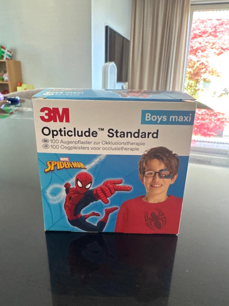 3m opticlude standard boys maxi oogplakkers, Diversen, Ophalen of Verzenden, Zo goed als nieuw