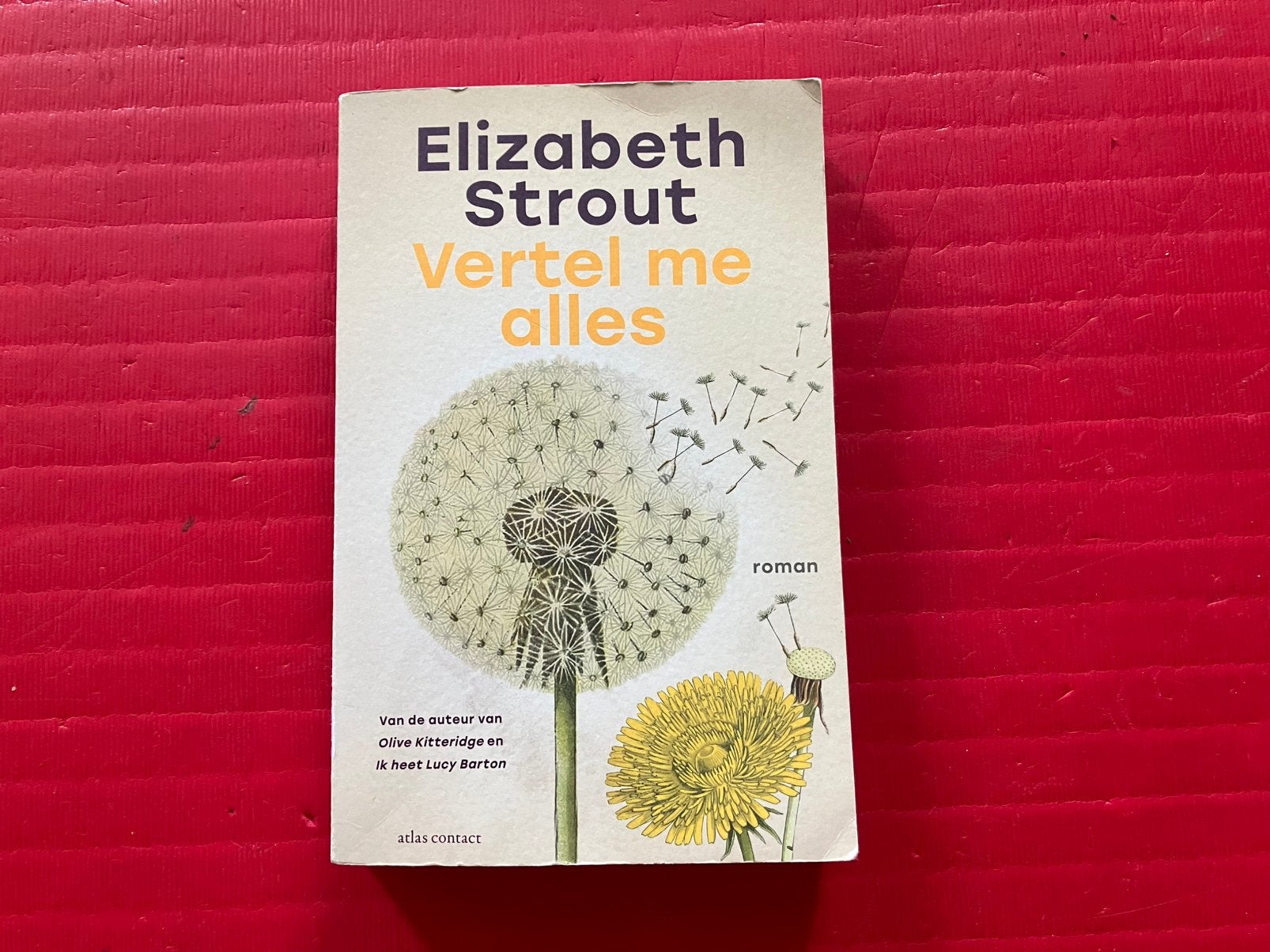 Lucy Barton 5 Vertel me alles - Elizabeth Strout, Ophalen of Verzenden, Gelezen