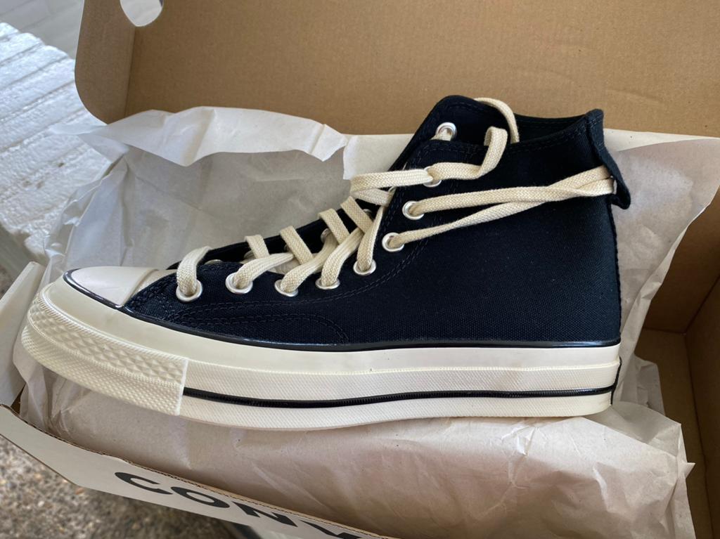 Converse All Stars Fear of God Chuck 70 Sneakers Maat 40, Zwart, Nieuw, Ophalen of Verzenden, Sneakers of Gympen