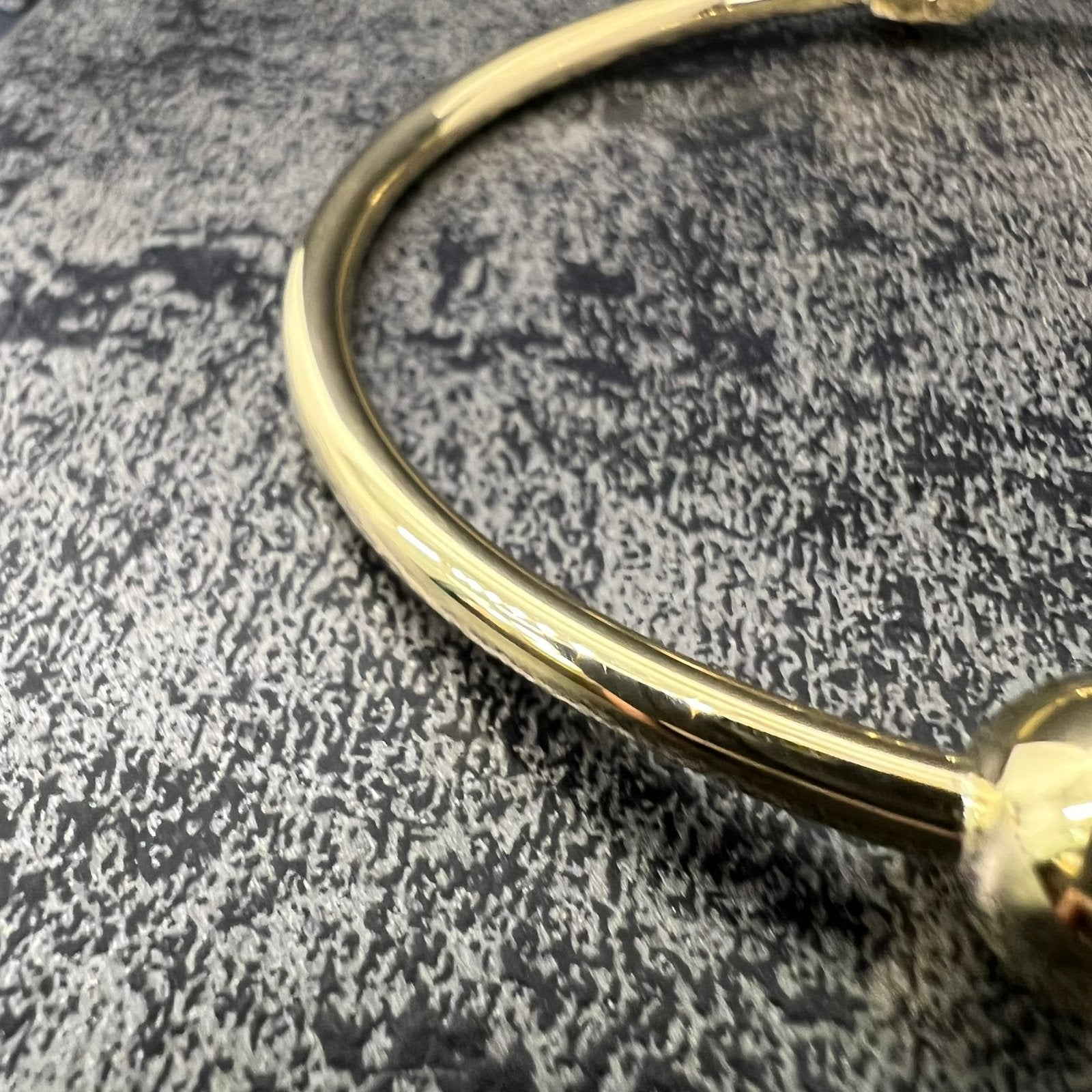 14 karaat gouden armband boei model, Ophalen of Verzenden, Zo goed als nieuw, Goud