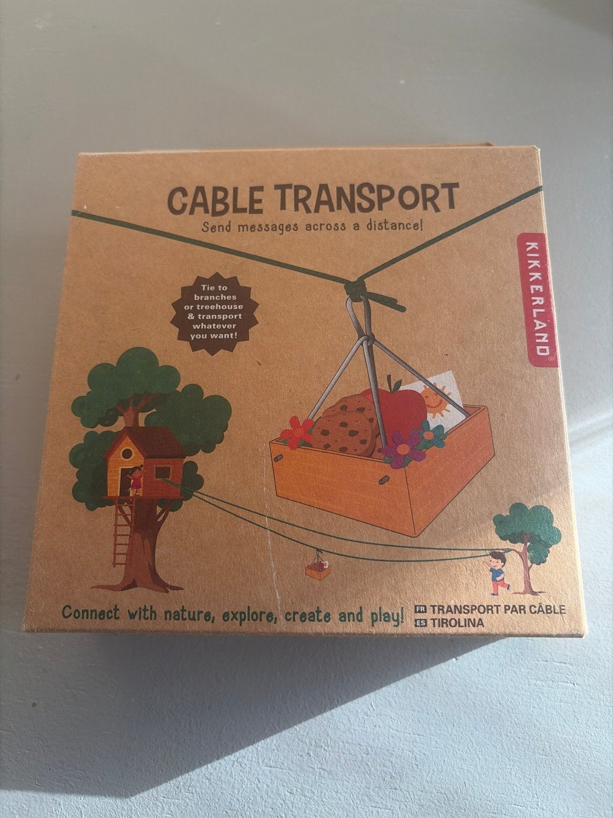Kikkerland Kabeltransport Speelset - Berichten Verzenden, Ophalen of Verzenden, Nieuw, Bouwen