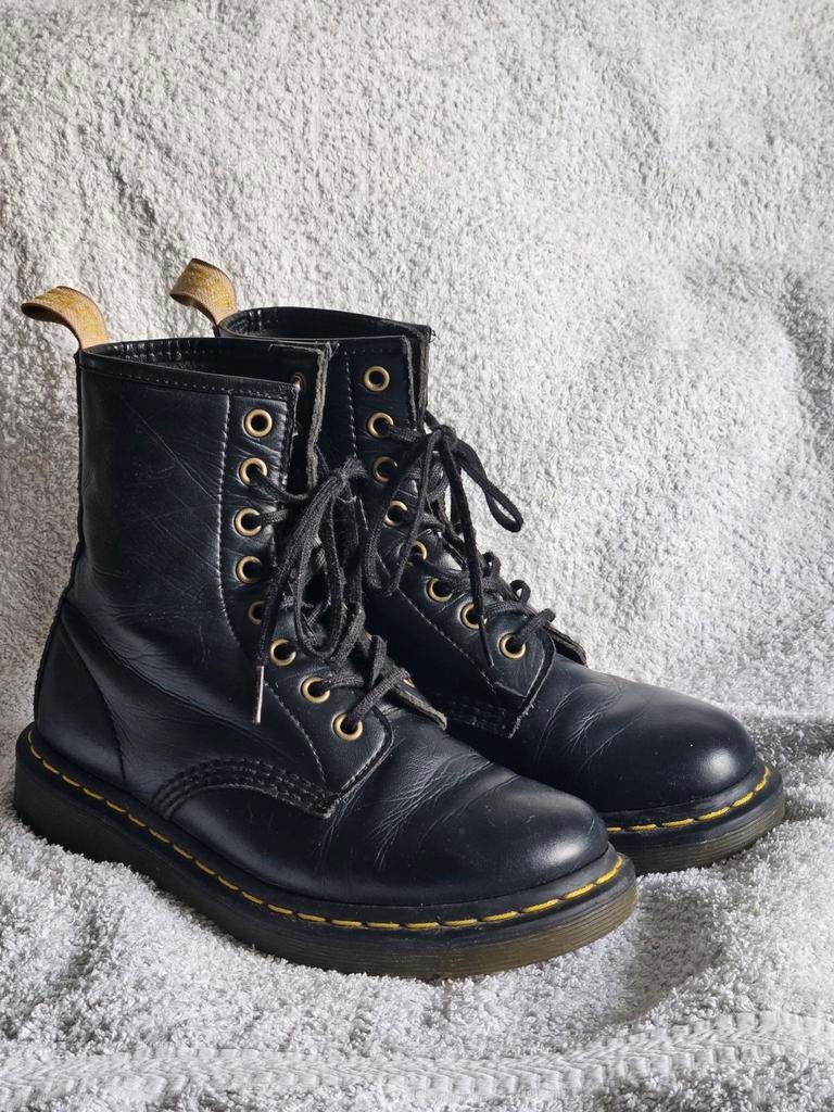 Dr Martens 1460 zwart 37 vegan, Zwart, Lage of Enkellaarzen, Ophalen of Verzenden, Dr. Martens