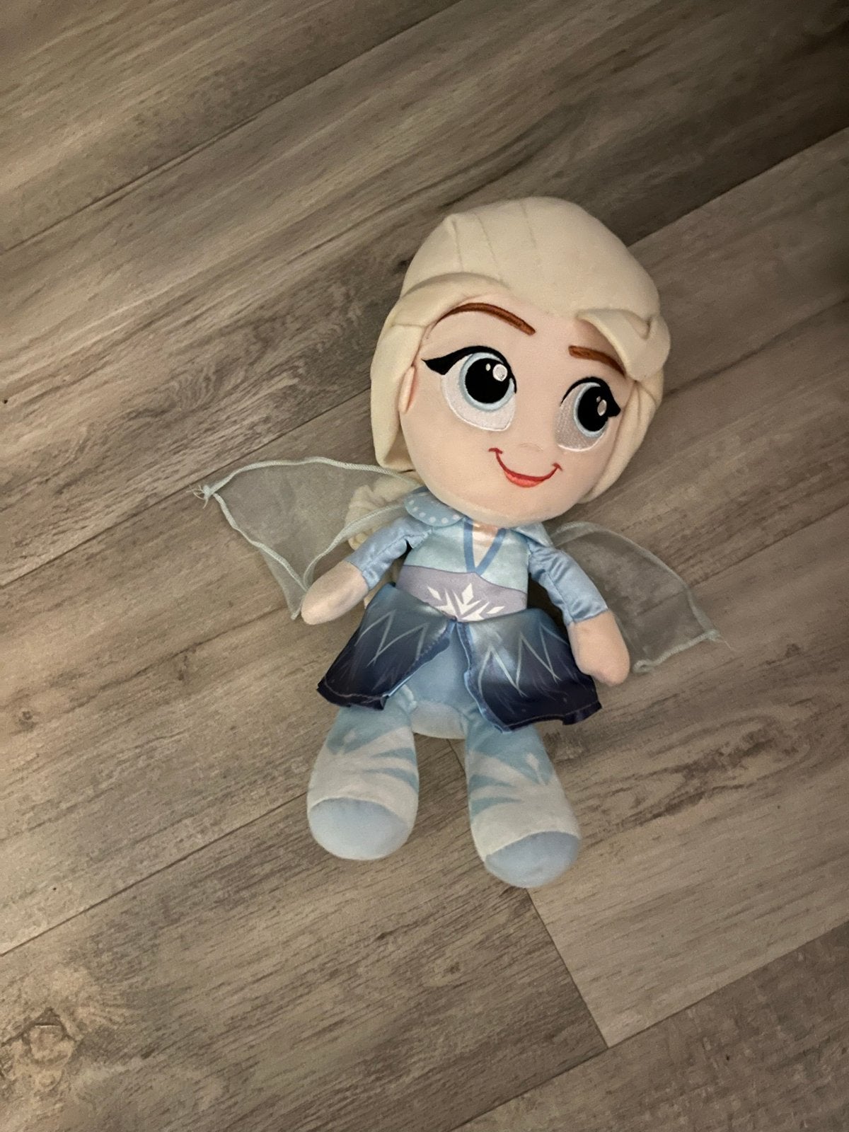 Disney Frozen Elsa knuffel - Zo goed als nieuw, Ophalen, Disney, Overige typen, Blauw