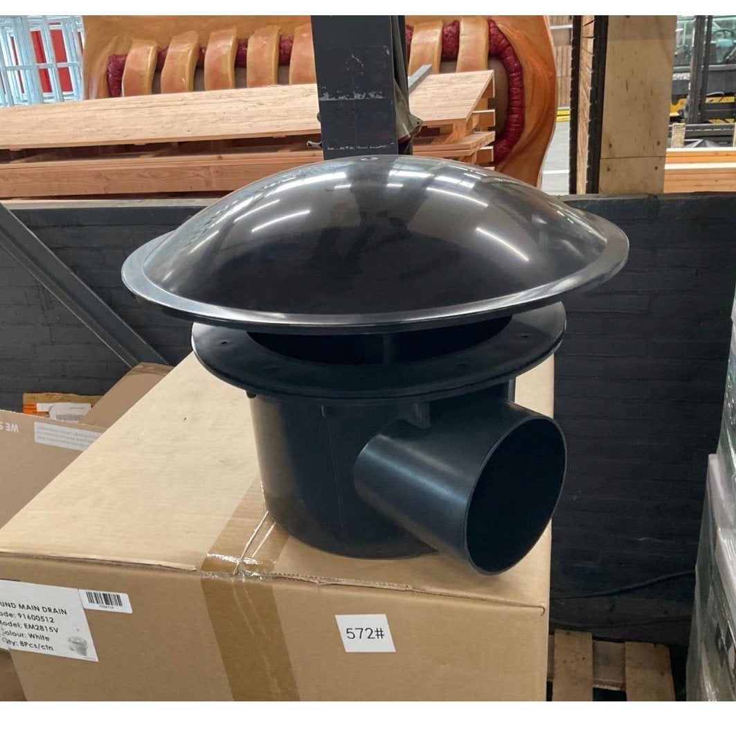 Zwarte Bodemput 110 mm - Nieuw, Ophalen, Afvoer, Pvc, Nieuw