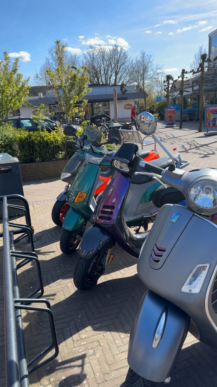 Vespa sprint 125cc nummers, Fietsen en Brommers, Ophalen of Verzenden, Zo goed als nieuw, Vespa