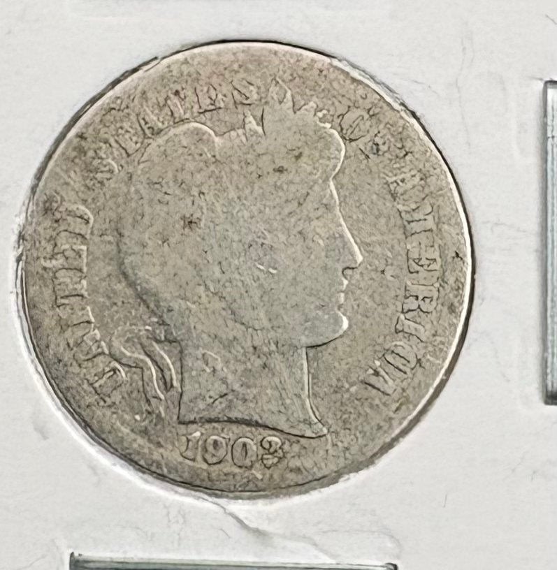 Zilveren One Dime' munt 1903, Ophalen of Verzenden, Losse munt