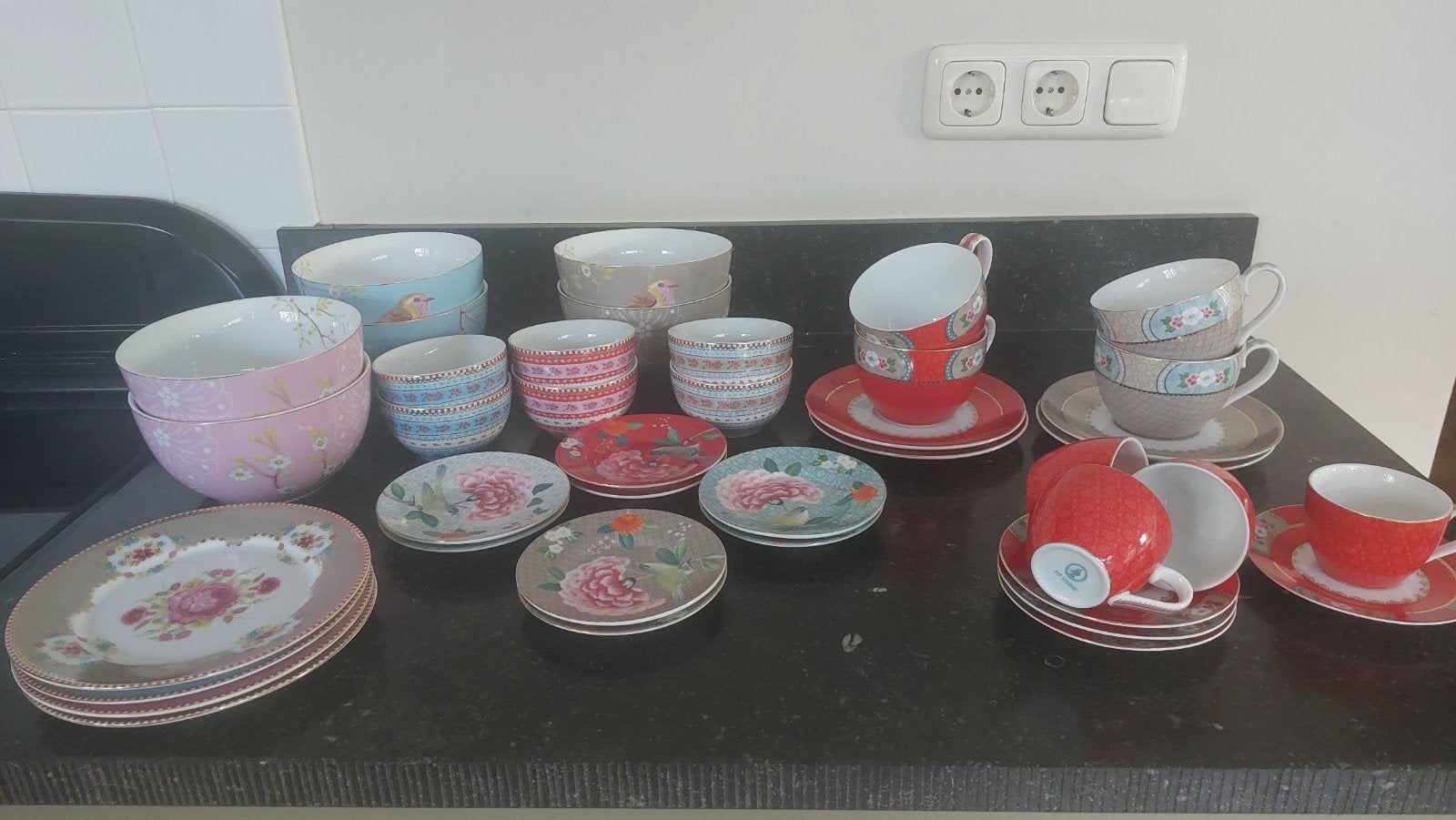 Pip servies, Ophalen, Zo goed als nieuw