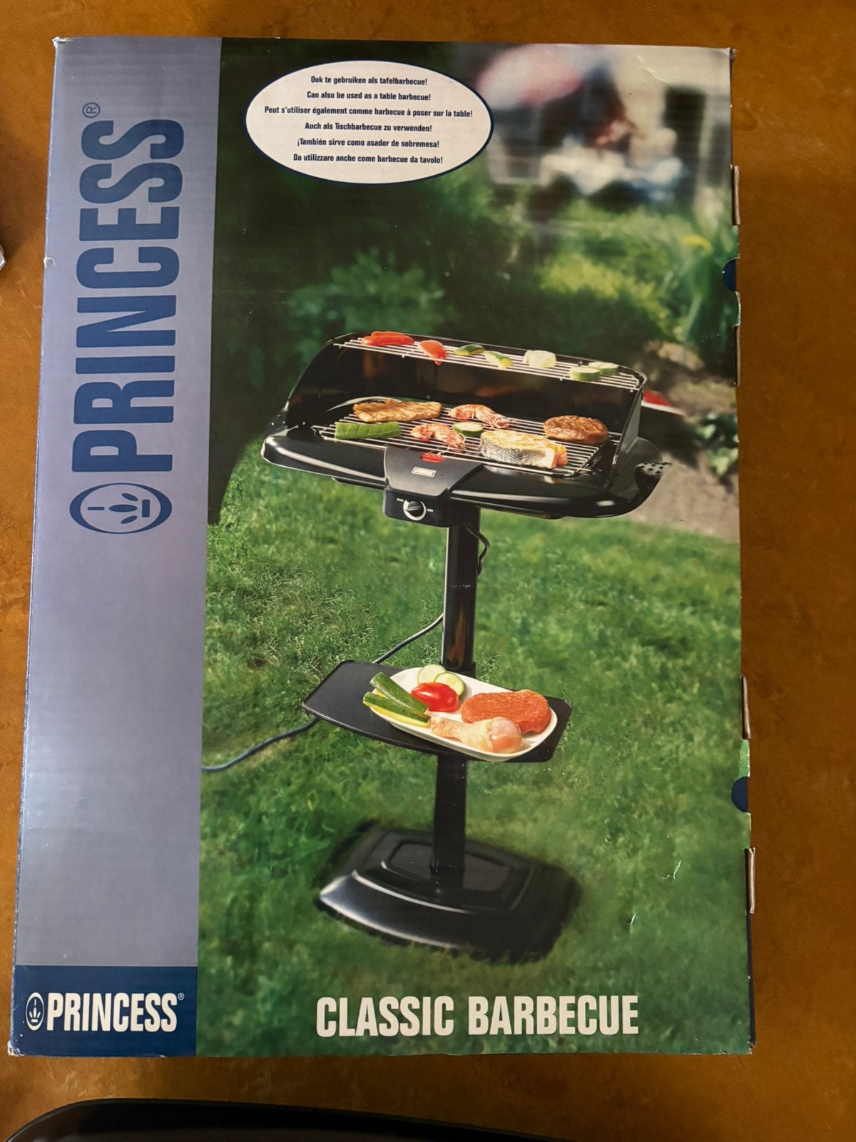 Princess nieuwe elektrische barbecue, Tuin en Terras, Ophalen, Zo goed als nieuw