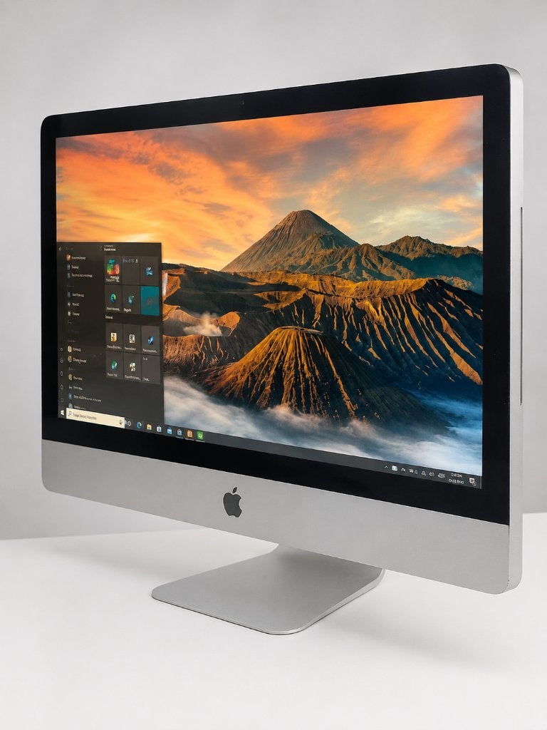 Apple iMac 22 inch met Windows 10 – werkend, Computers en Software, Gebruikt, 2 tot 3 Ghz, TJJ, IMac