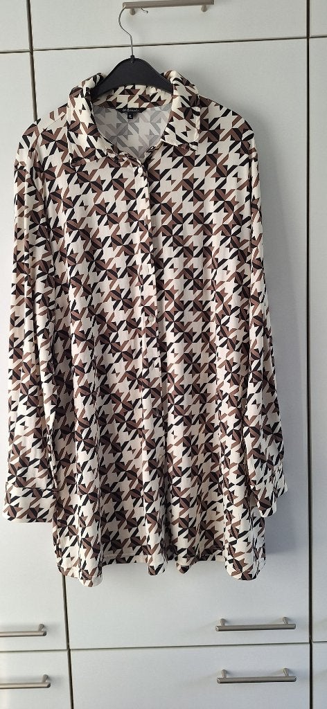 MS Mode Blouse Bruin (Nieuw), Bruin, Blouse of Tuniek, Nieuw, Ophalen of Verzenden
