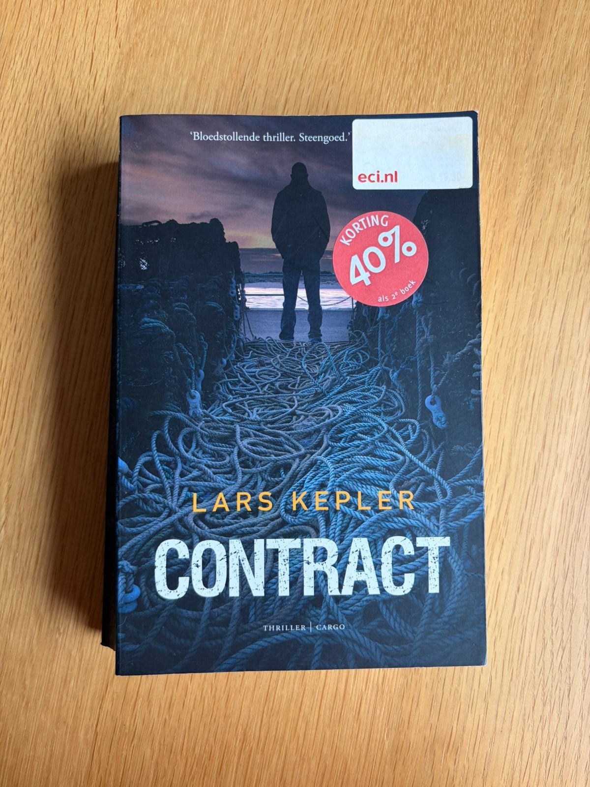 Lars Kepler - Contract, Ophalen of Verzenden, Zo goed als nieuw, Lars Kepler
