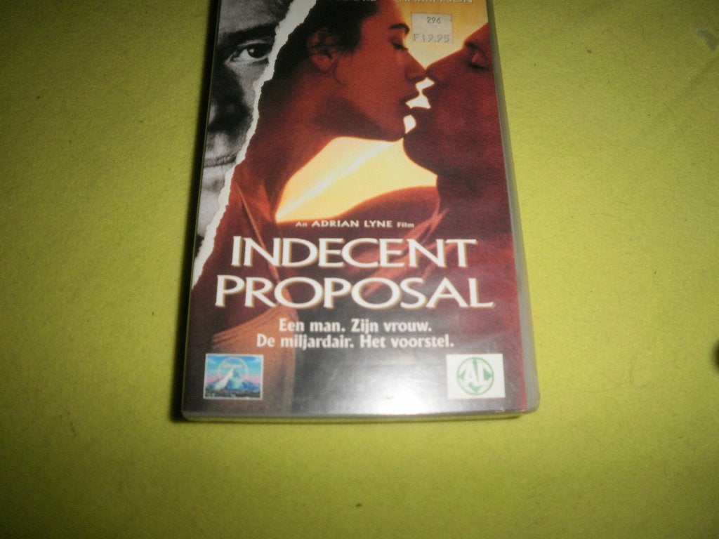 INDECENT PROPOSAL! Thriller met Demi Moore e.v.a Op VIDEO!, Vanaf 16 jaar, Ophalen of Verzenden, Zo goed als nieuw, Actie en Avontuur