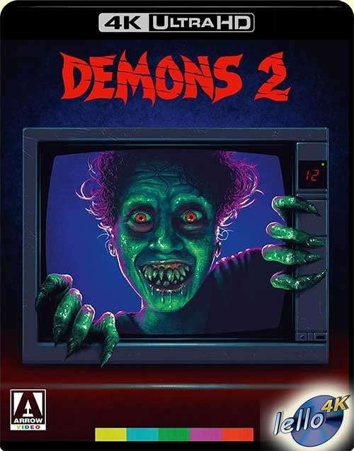Blu-ray 4K: Lamberto Bava's Demons 2 (1986) UK niet NLO, Ophalen of Verzenden, Nieuw in verpakking, Horror