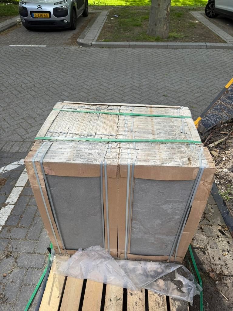 Nieuwe keramische tuintegels 40x80 | 13m² | 3mm, Tuin en Terras, Tegels en Klinkers, Ophalen, Zo goed als nieuw