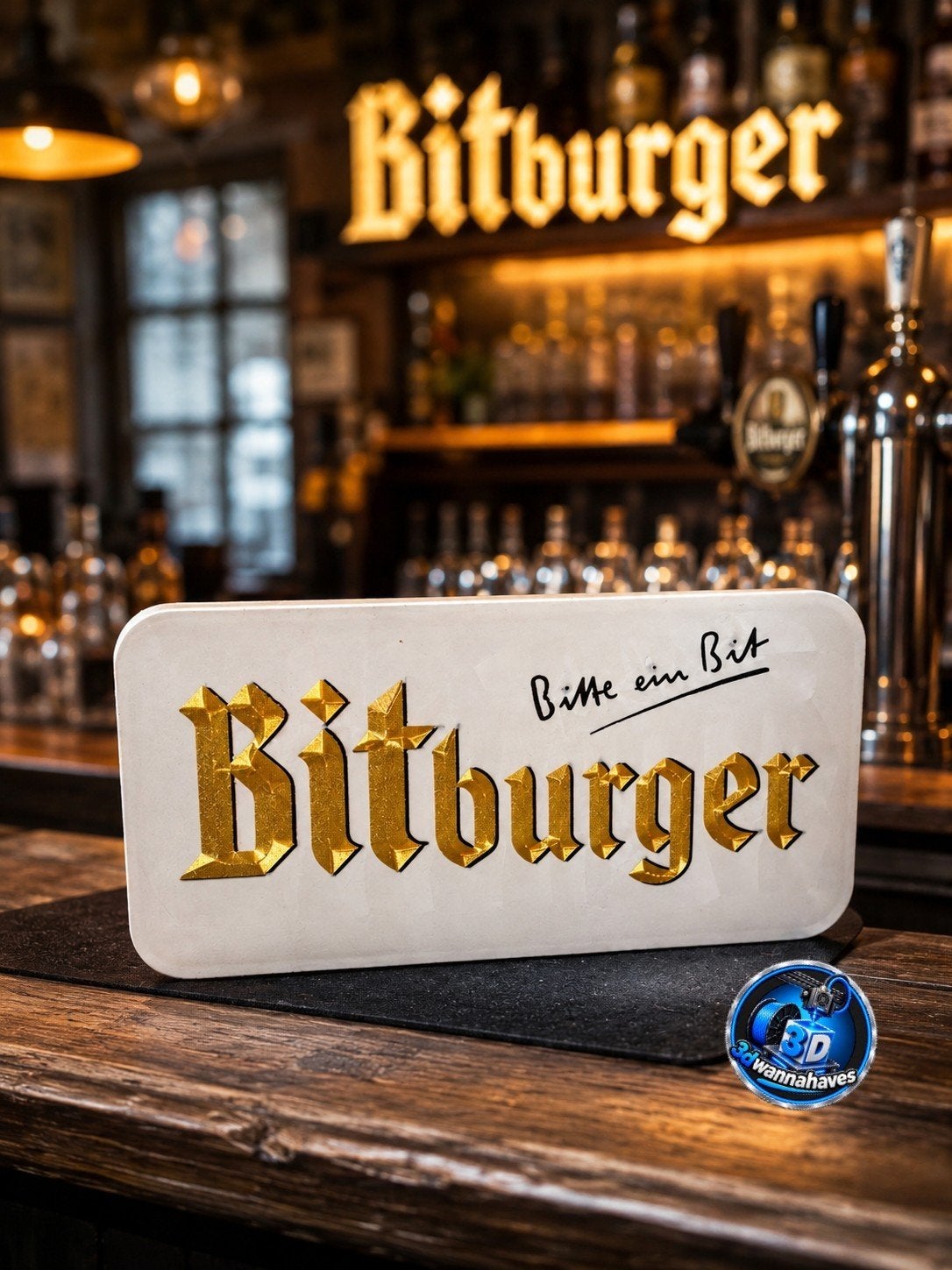 Bitburger Lichtbak met LED verlichting - Nu € 34,95, Verzamelen, Ophalen of Verzenden, Nieuw, Reclamebord, Plaat of Schild, Overige merken