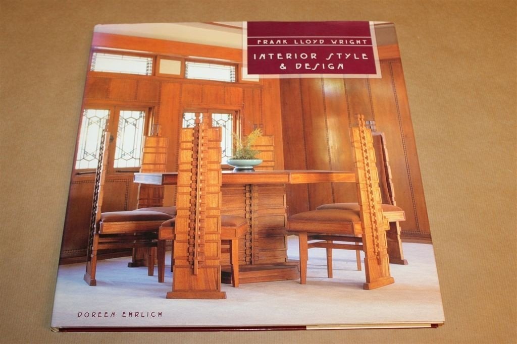 Frank Lloyd Wright Interior — Interieurontwerp en Meubels, Ophalen of Verzenden, Gelezen, Architecten