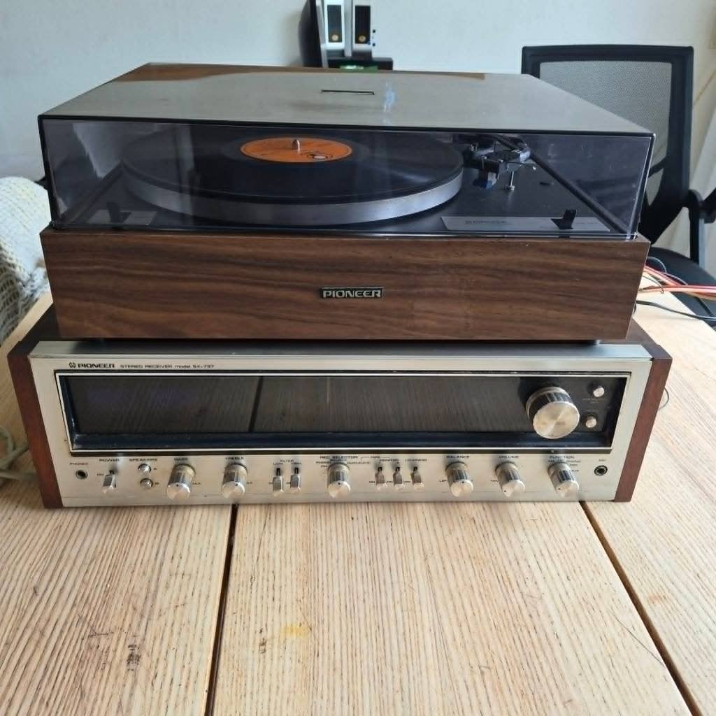 mooie  pioneer set jaren 70, Ophalen of Verzenden, Gebruikt, 120 watt of meer, Pioneer