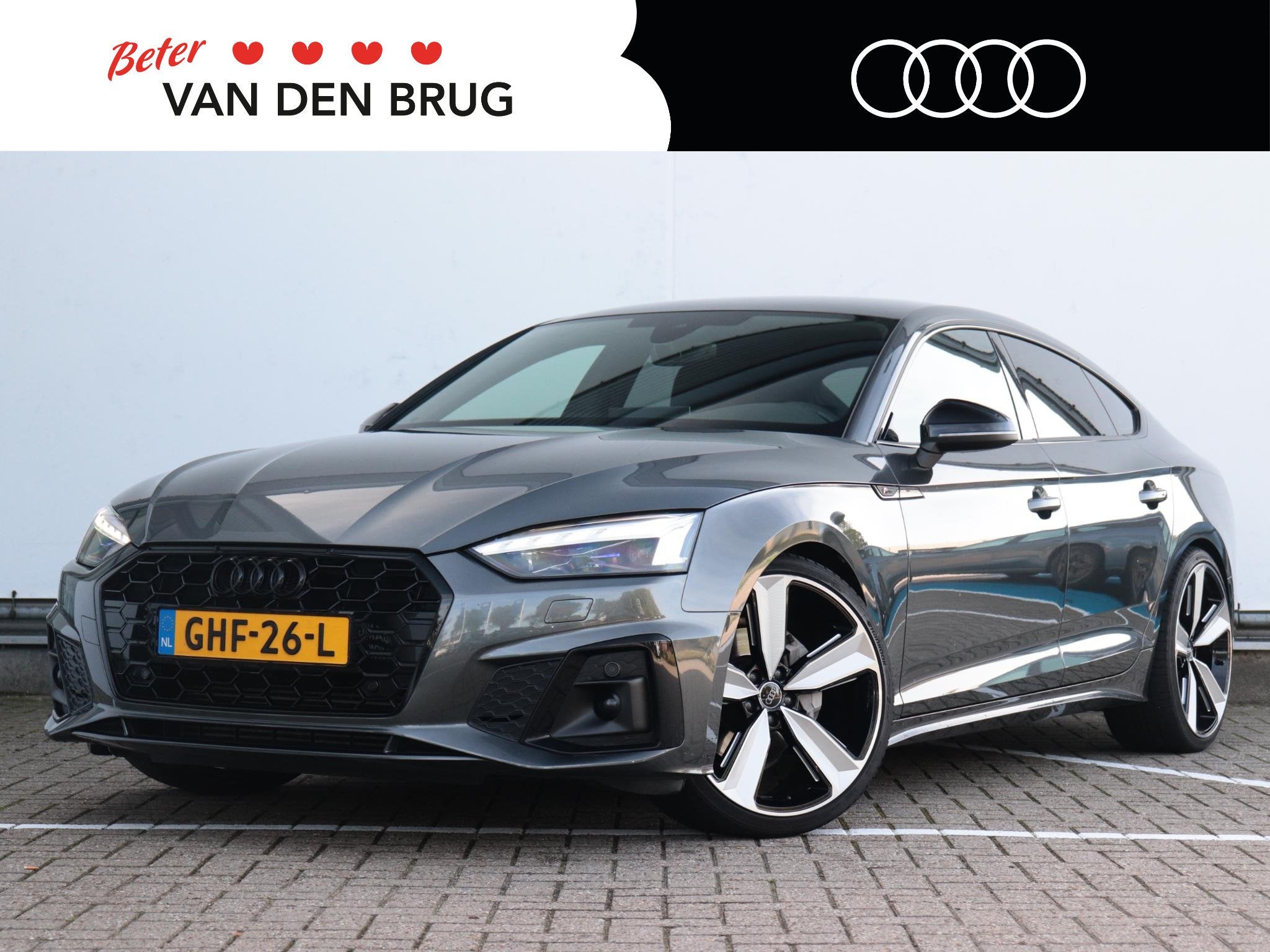 Audi A5 Sportback 40 TFSI S edition | Massage | Apple Carpla, Auto's, 1490 kg, Gebruikt, 1984 cc, Bedrijf