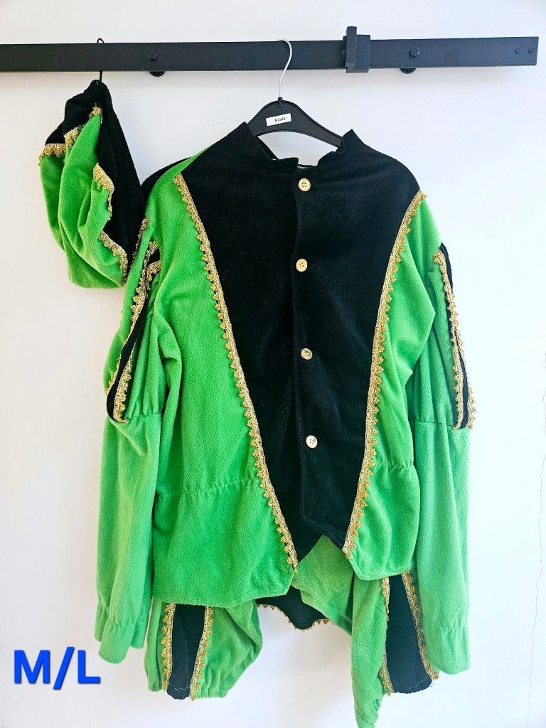 Pietenpak groen/zwart, Ophalen of Verzenden, Nieuw