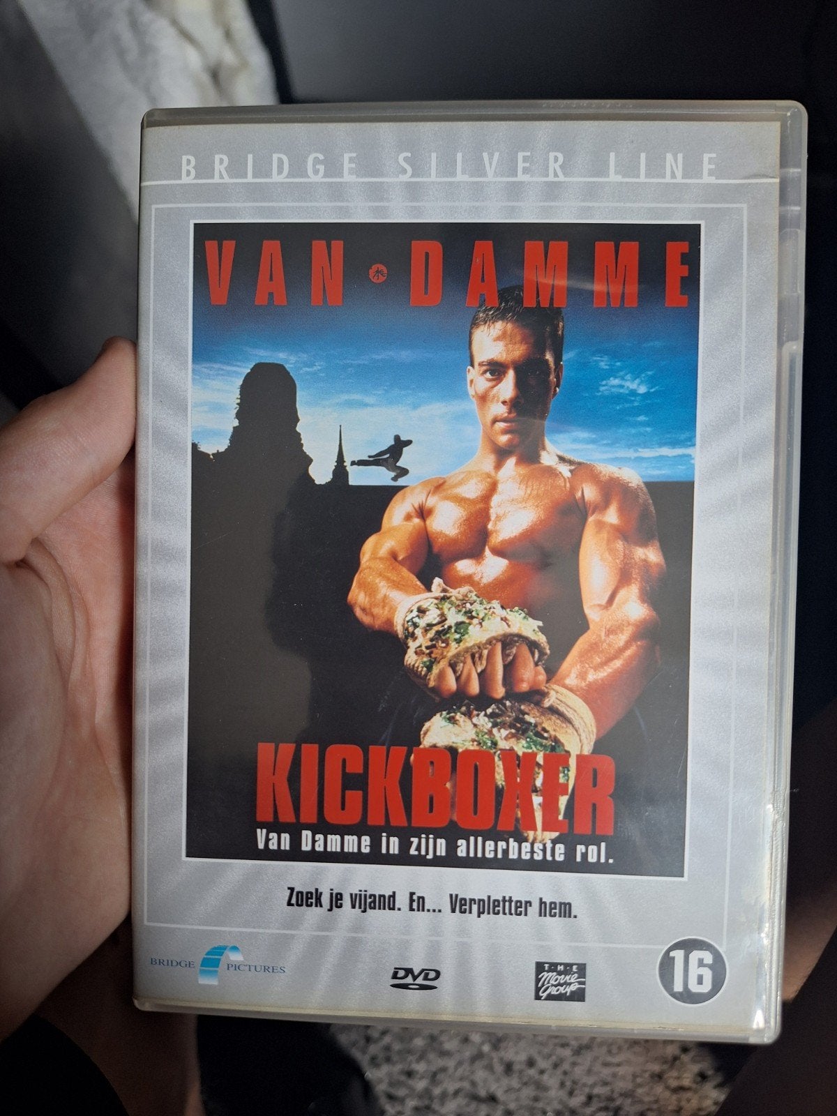 Kickboxer - Van Damme in zijn allerbeste rol (DVD), Vanaf 16 jaar, Nederlands, Actiethriller, Ophalen of Verzenden