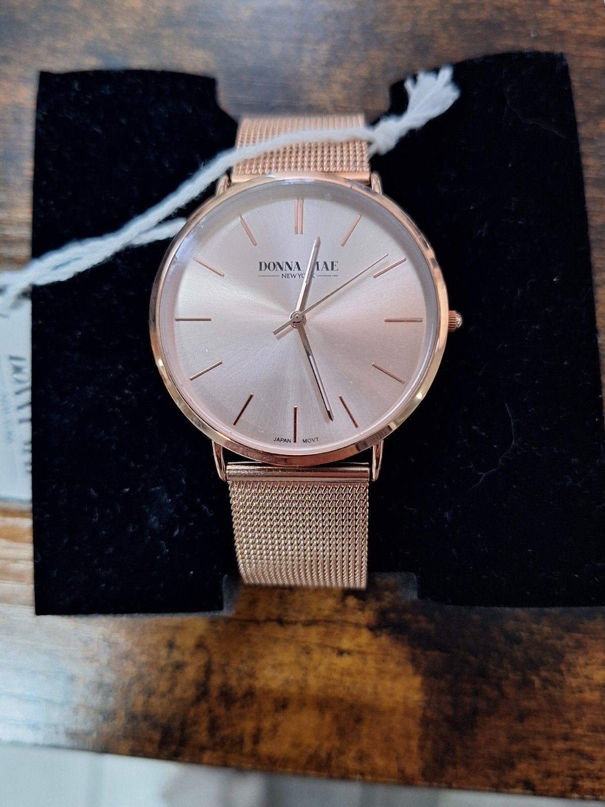 Donna Mae Roségouden Horloge met Armband Set, Ophalen of Verzenden