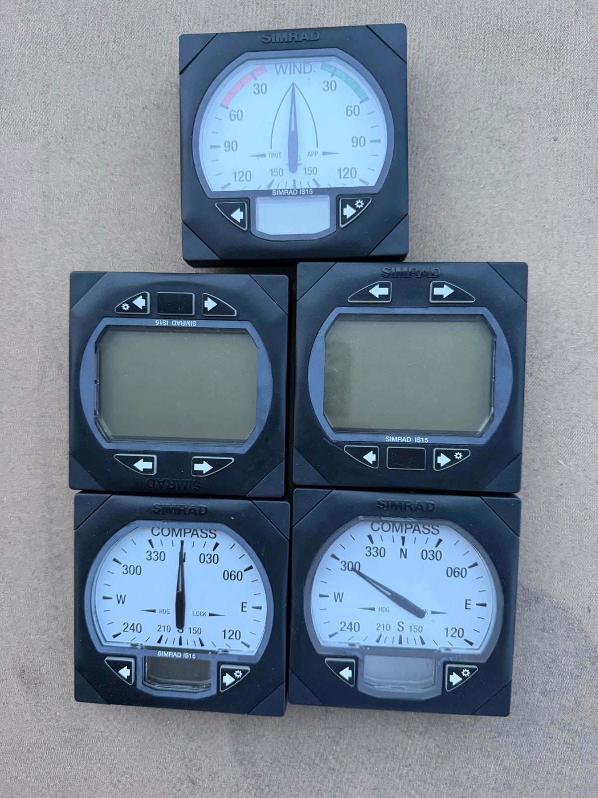 Simrad IS15 Wind - Multi - Compass instrumenten, Ophalen of Verzenden, Gebruikt, Gps of Kompas