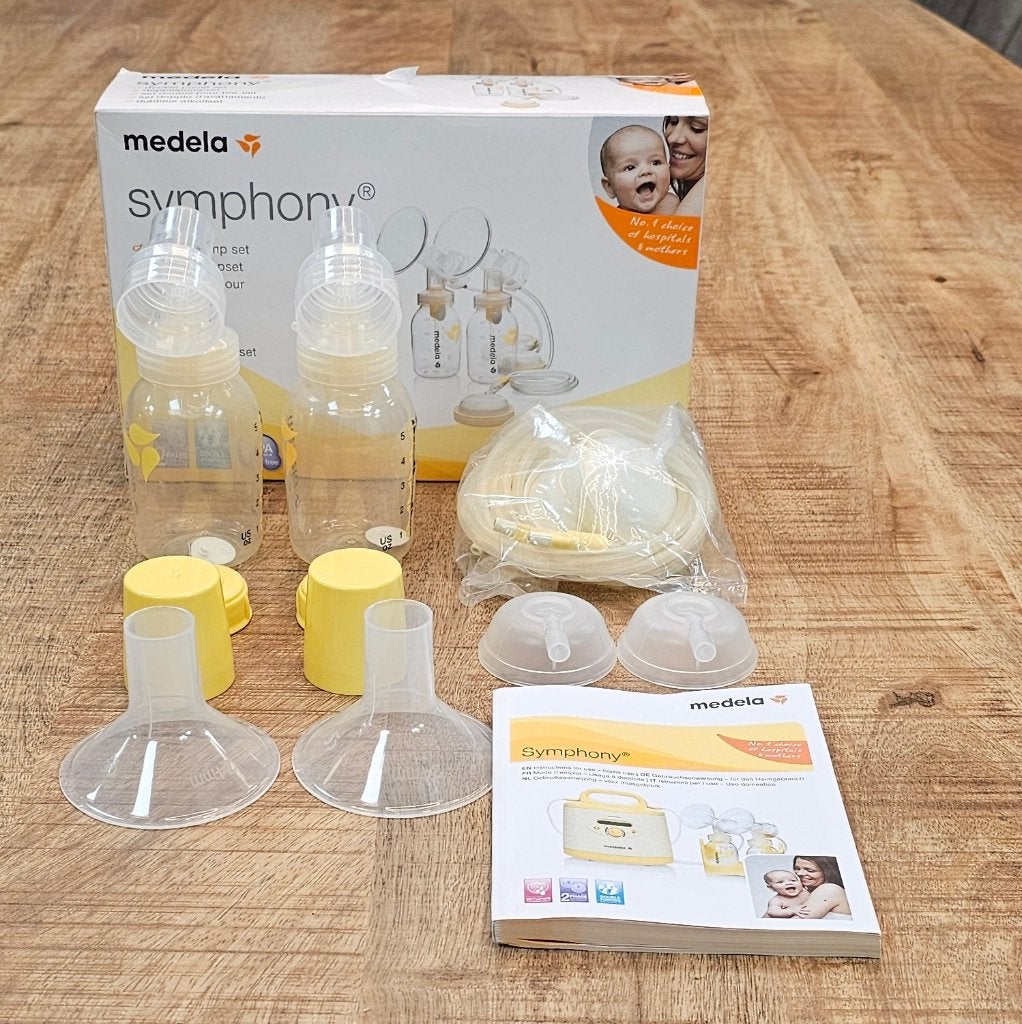 Medela Symphony Afkolfset – Dubbel – 24 mm, Dubbelzijdig, Medela, Borstkolf, Ophalen of Verzenden