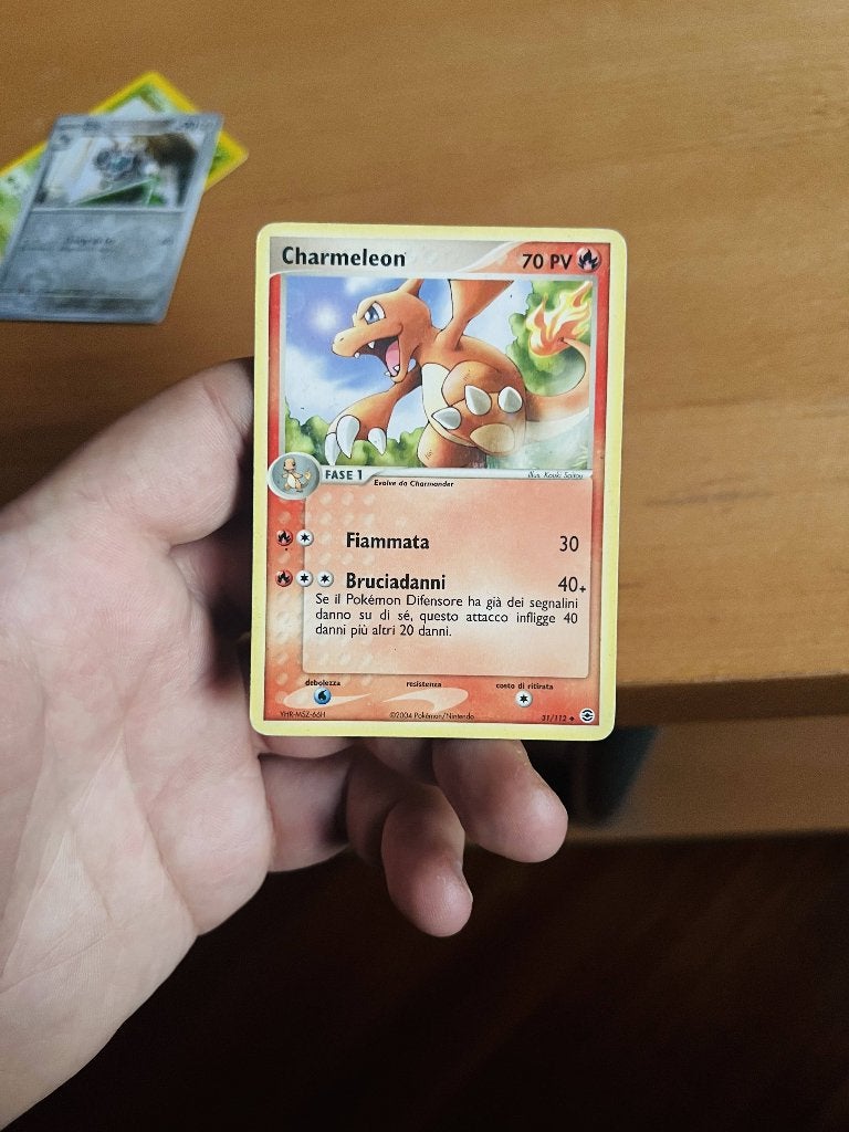 Charmeleon 31/112 Ex Fire Red Leaf Green Pokemon, Verzenden, Zo goed als nieuw, Losse kaart, Foil