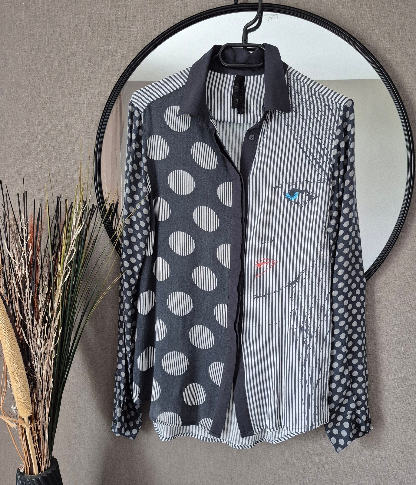 Desigual blouse maat M, Maat 38/40 (M), Zwart, Ophalen of Verzenden, Zo goed als nieuw