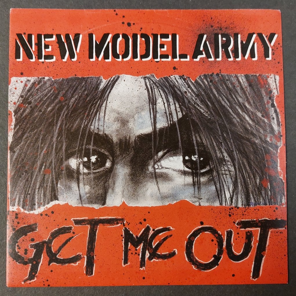 New Model Army VINYL SINGLE Get Me Out PUNK 7 inch, Fotohoes, Verzenden, 7 inch, Zo goed als nieuw