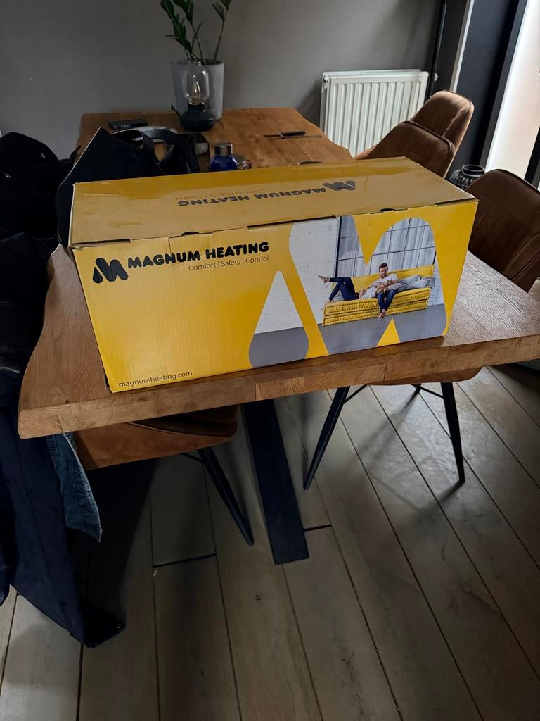 Magnum elektrische vloerverwarming 5m2, Ophalen of Verzenden, Nieuw, Overige typen
