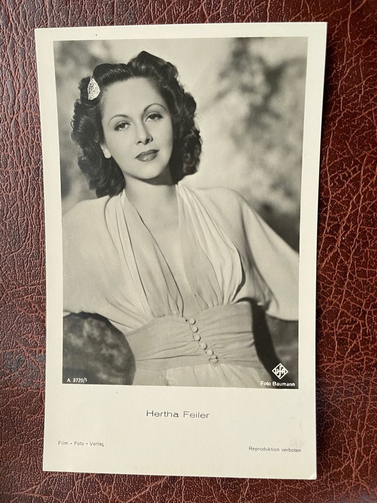 ansichtkaart / kaart van Hertha Fuller., Verzenden, 1920 tot 1940, Sterren en Beroemdheden