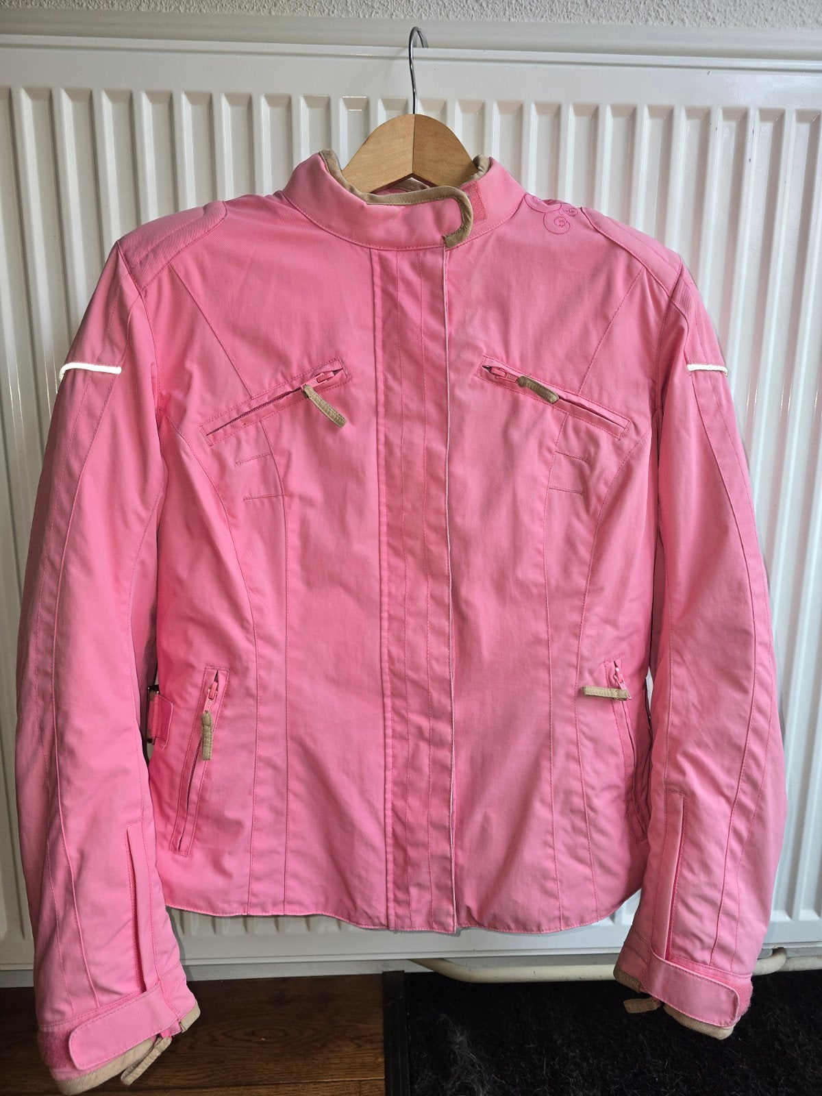 Roze Richa Modena textiel motorjas voor dames, Ophalen of Verzenden