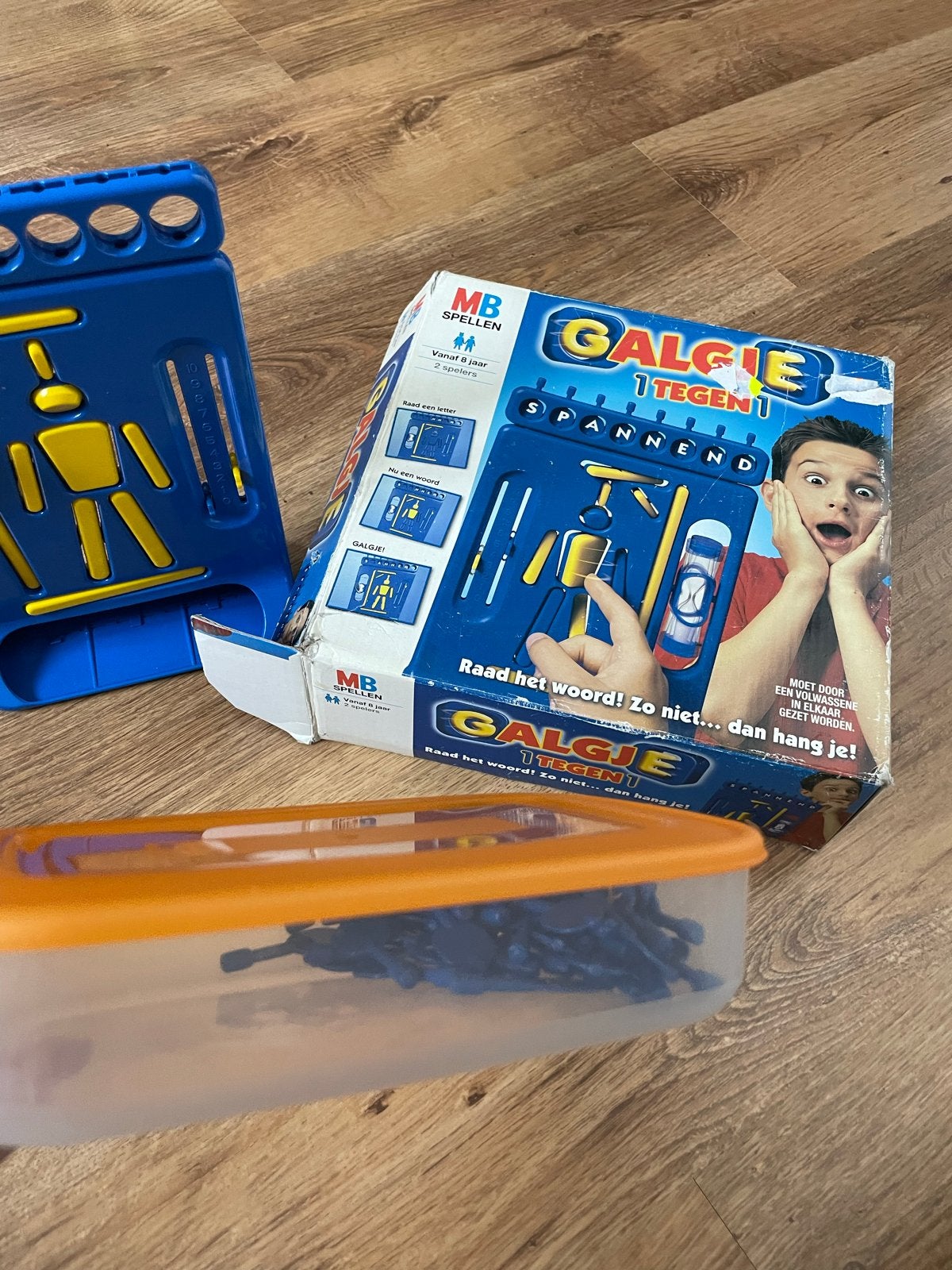 Galgje spel met handig opbergsysteem, Hobby en Vrije tijd, Een of twee spelers, Ophalen of Verzenden, Gebruikt