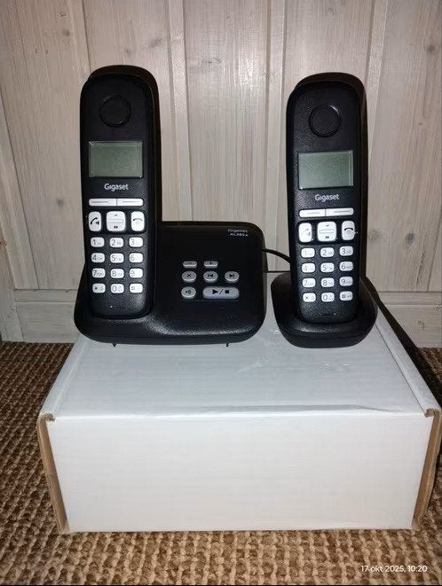 Gigaset AL385A Duo Draadloze Telefoon, Ophalen of Verzenden, Zo goed als nieuw, 2 handsets