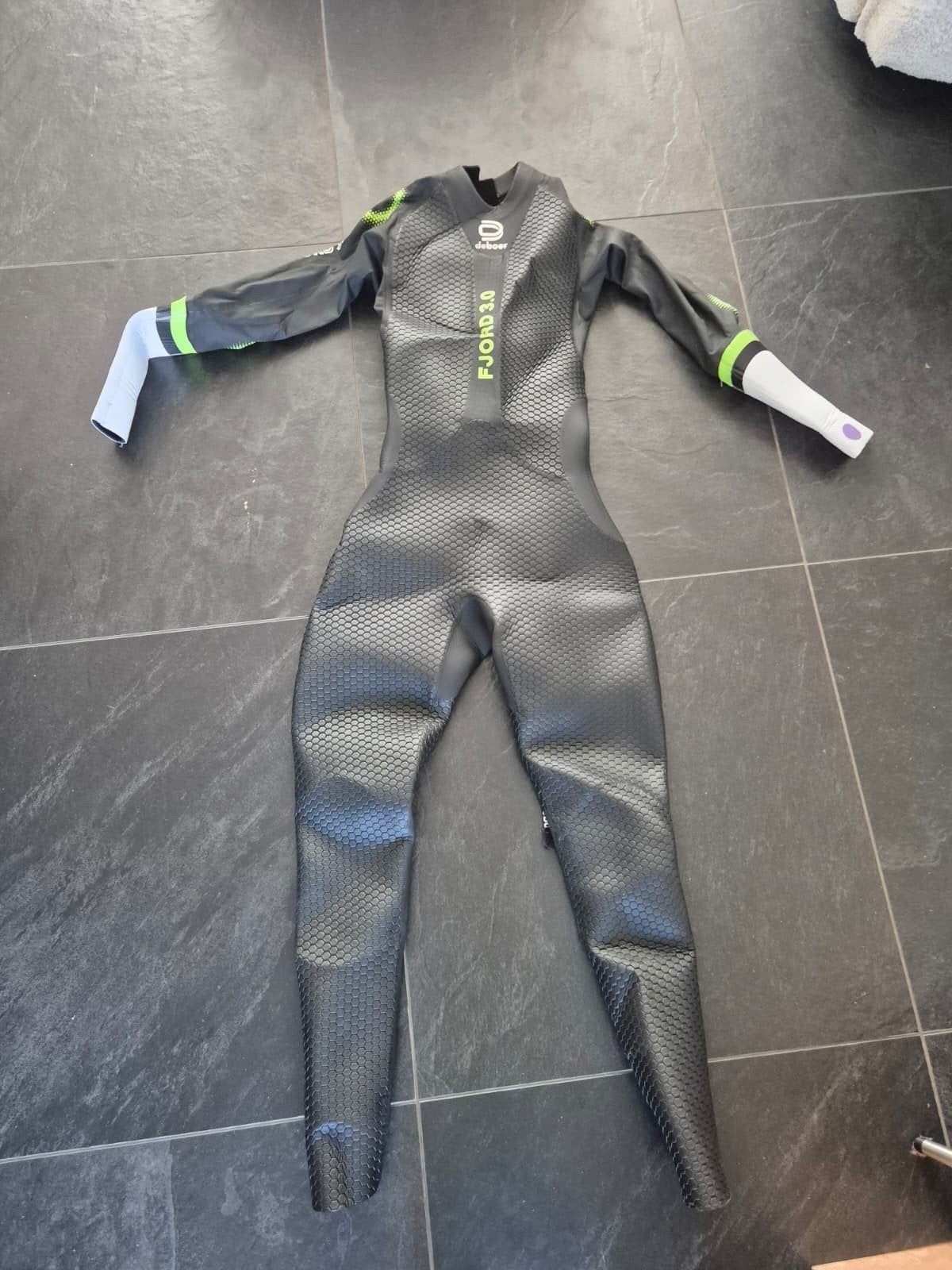 deBoer Fjord 3.0 wetsuit - Goede staat, Wetsuit, Ophalen of Verzenden, Zo goed als nieuw, DeBoer