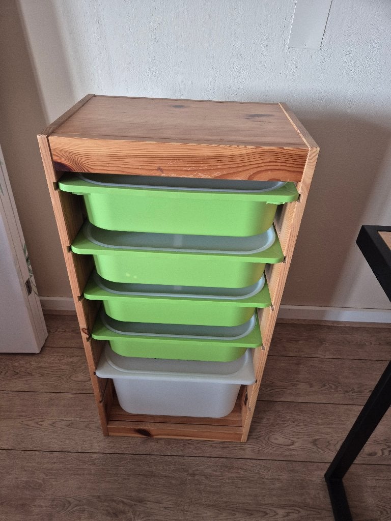 Gratis ikea kastje, Ophalen, Gebruikt, 25 tot 50 cm, 50 tot 100 cm