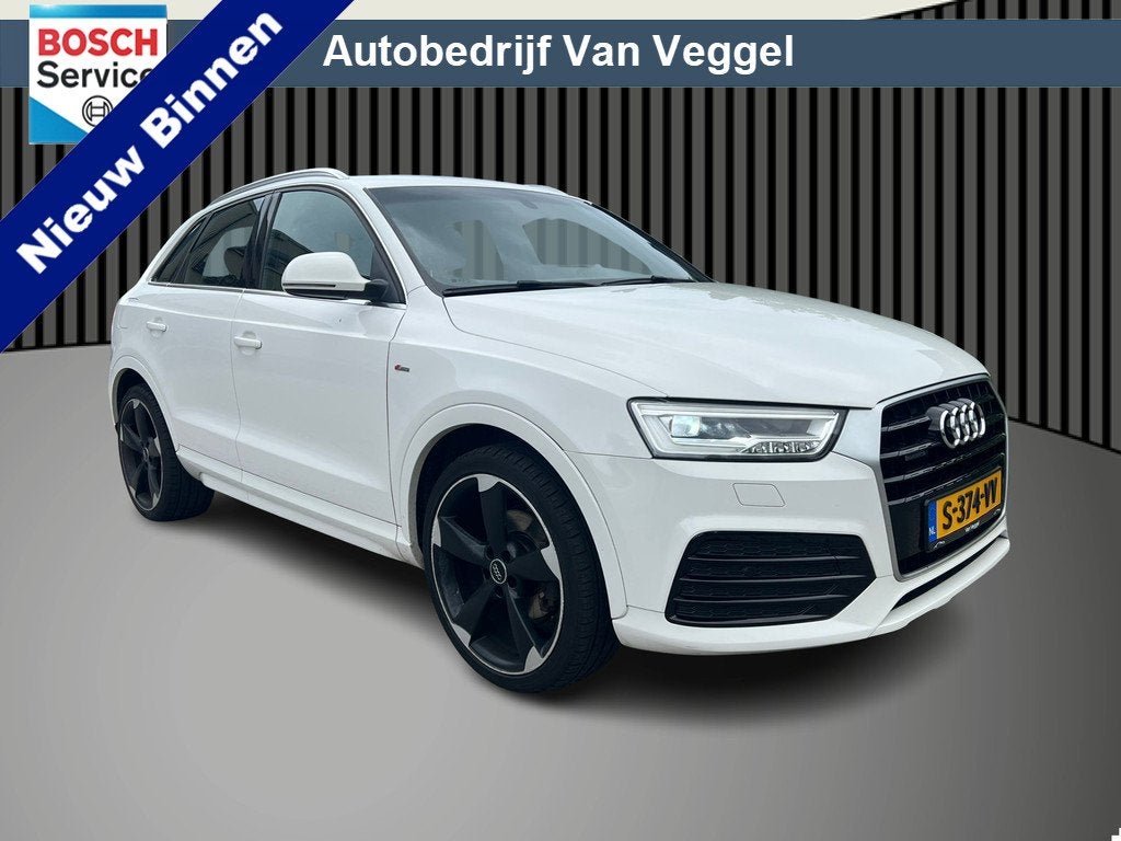 Audi Q3 2.0 TFSI quattro Sport Pro Line S navi, stoelverw, a, Automaat, Automatische klimaatregeling, 15 km/l, Gebruikt