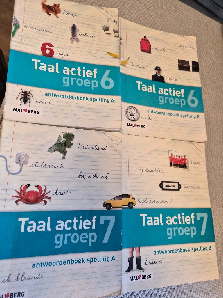 Leren materiaal Taal actief groep 6, 7, Ophalen, Zo goed als nieuw, Overige niveaus, Nederlands