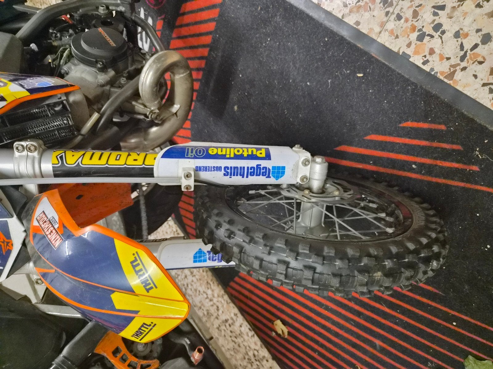 KTM SX 50cc - Nieuwe voorband, recent onderhoud, Ophalen, Gebruikt, Overige merken