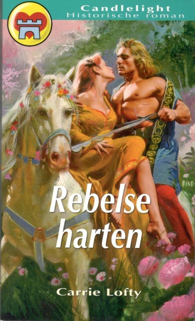 Carrie Lofty - Rebelse harten / candlelight historisch 836., Boeken, Ophalen of Verzenden, Zo goed als nieuw