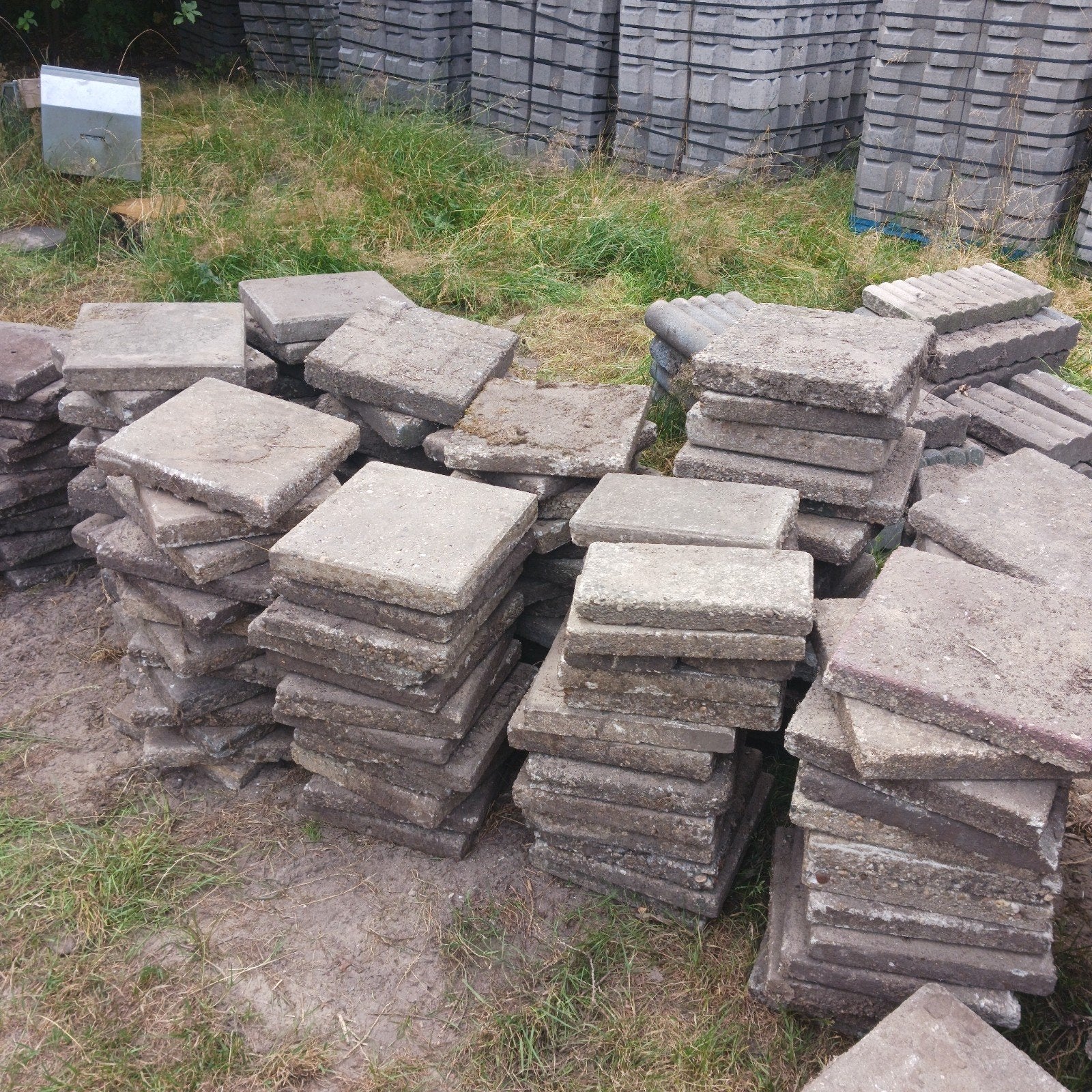 tuintegels 30 cm x 30 cm meer dan 100, Tuin en Terras, Tegels en Klinkers, Ophalen, Gebruikt, Beton, Terrastegels