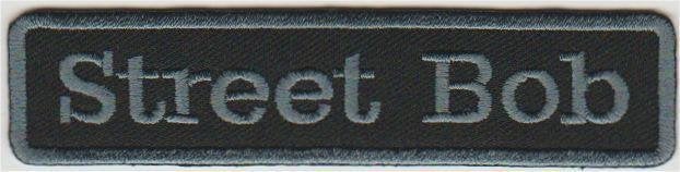 Harley Davidson Street Bob patch embleem #2, Verzenden, Nieuw