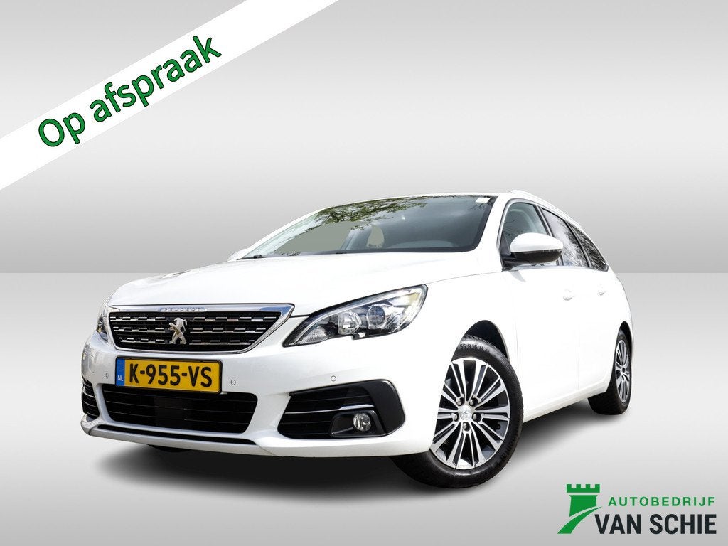 Peugeot 308 SW 1.2 PureTech Blue Lease Allure 1e-Eig. & Deal, Auto's, Voorwielaandrijving, 12 maanden, Stof, Gebruikt