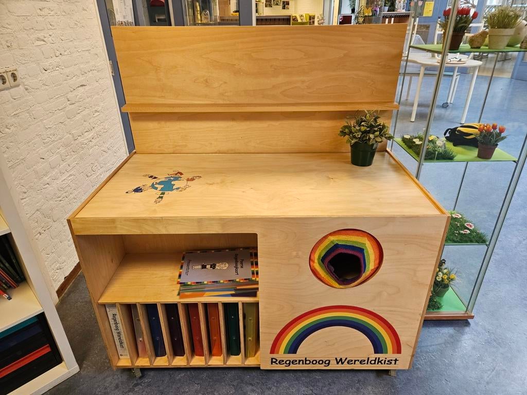 2 Regenboog Wereldkisten Leskracht - Educatief Materiaal, Ophalen