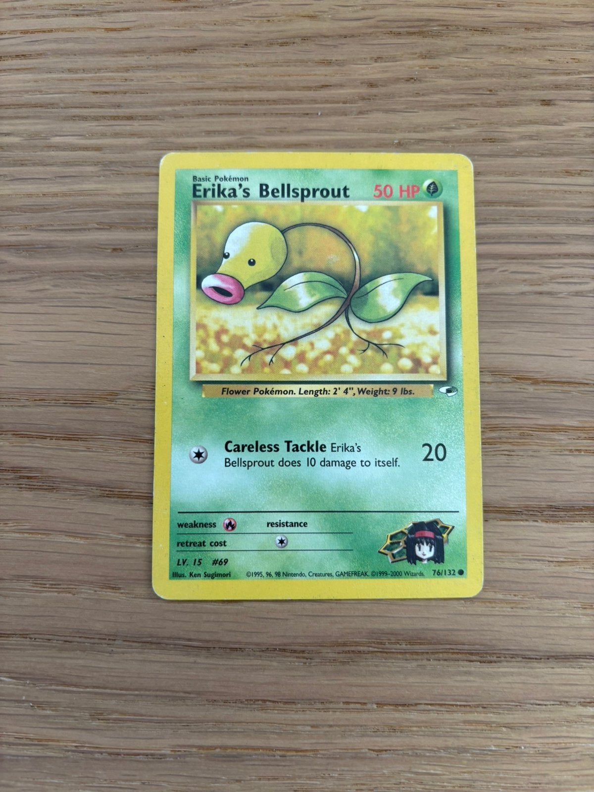 Erika’s Bellsprout, Ophalen of Verzenden, Zo goed als nieuw, Losse kaart