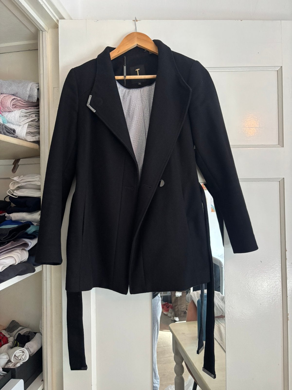 Ted baker jas, Zwart, Ophalen of Verzenden, Zo goed als nieuw, Jasje