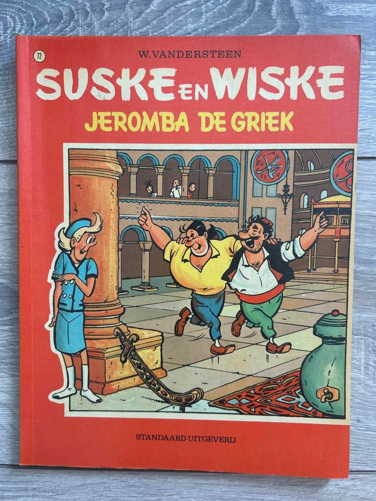 Suske en Wiske - Jeromba de Griek (nr. 72) (1971), Eén stripboek, Ophalen of Verzenden, Gelezen
